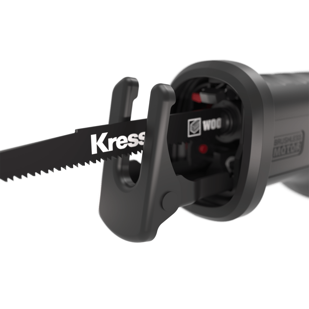 Serra Sabre Profissional Kress 20V Kue01.9 S/Bateria