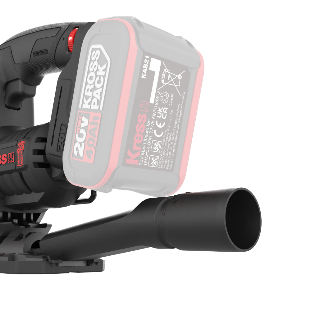 Serra Tico Tico Profissional Kress 20V Kue26.91 S/Bateria