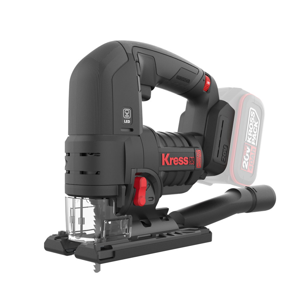 Serra Tico Tico Profissional Kress 20V Kue26.91 S/Bateria