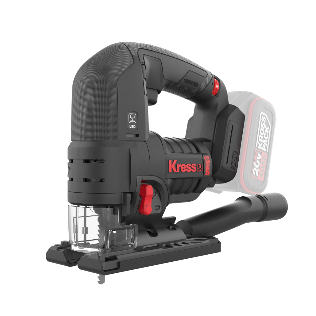 Serra Tico Tico Profissional Kress 20V Kue26.91 S/Bateria