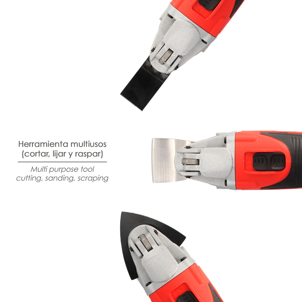 Multi-Ferramentas Oscilante 300W Wolfpakc