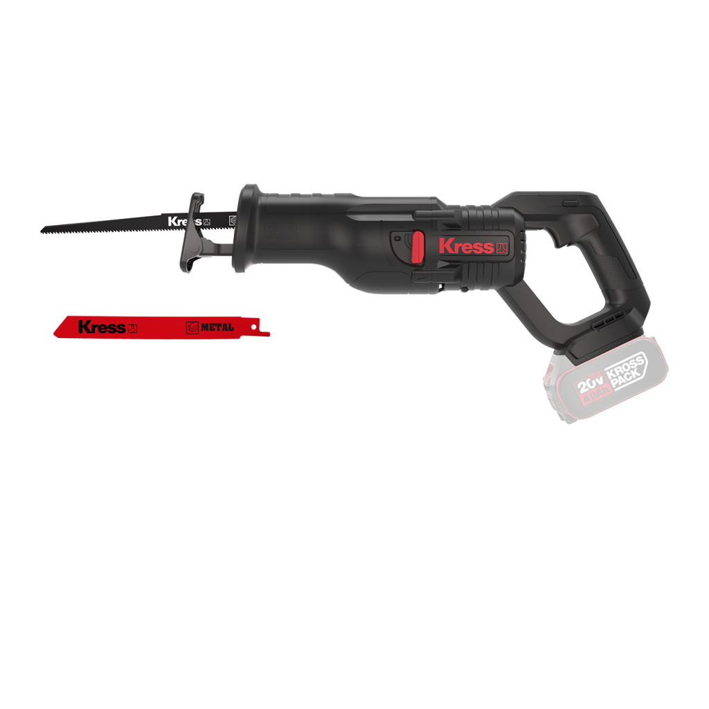 Serra Sabre Profissional Kress 20V Kue01.9 S/Bateria