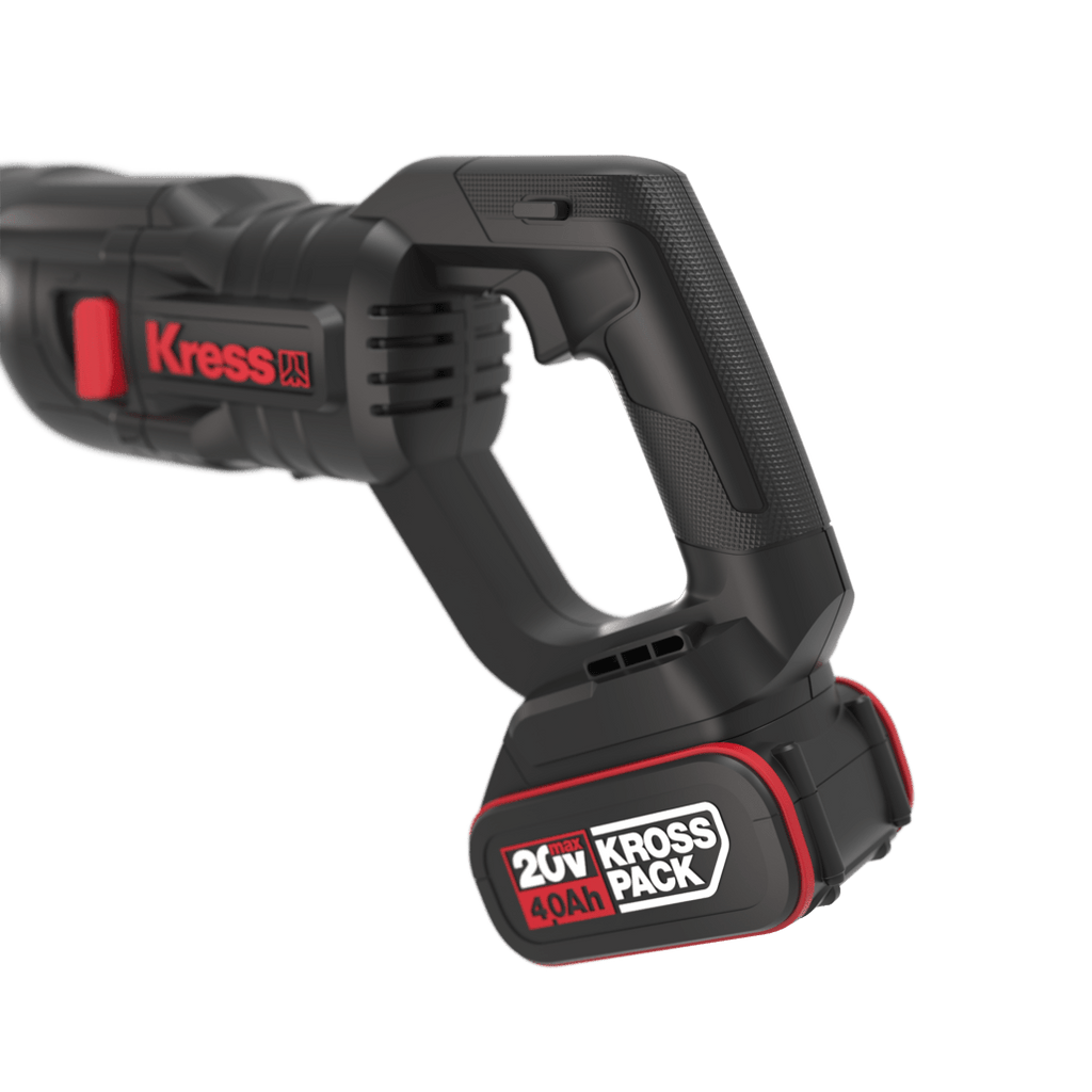 Serra Sabre Profissional Kress 20V Kue01 + 2 Baterias 20V 4.0Ah + Carregador + Bolsa