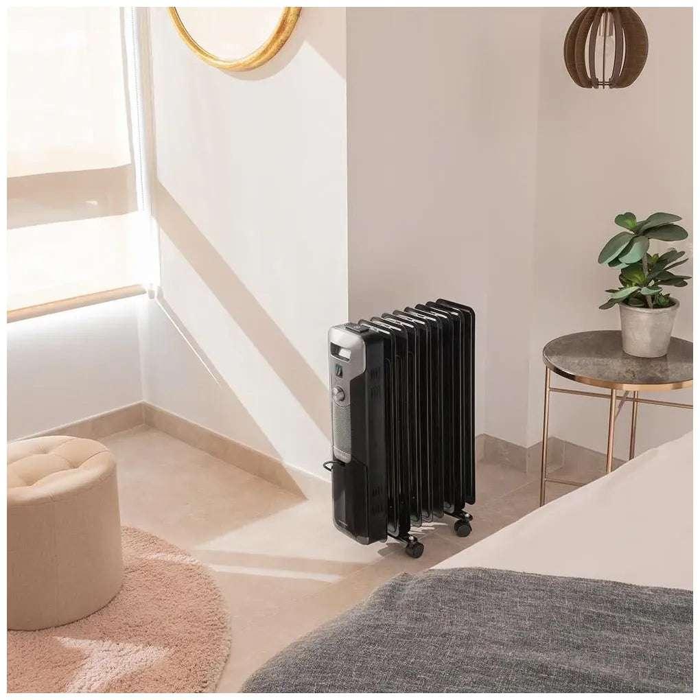 Radiador de Aceite 2000W ReadyWarm 9000: Calor Eficiente para Espacios de 20 m² de Cecotec