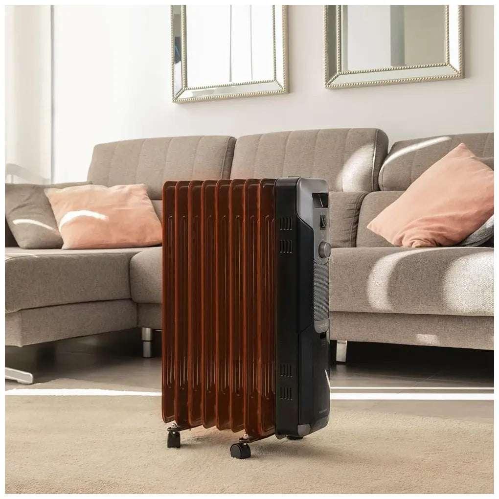 Radiador de Aceite 2000W ReadyWarm 9000: Calor Eficiente para Espacios de 20 m² de Cecotec