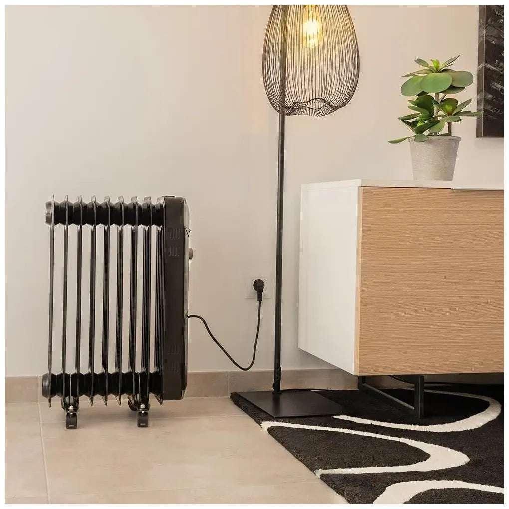 Radiador de Aceite 2000W ReadyWarm 9000: Calor Eficiente para Espacios de 20 m² de Cecotec