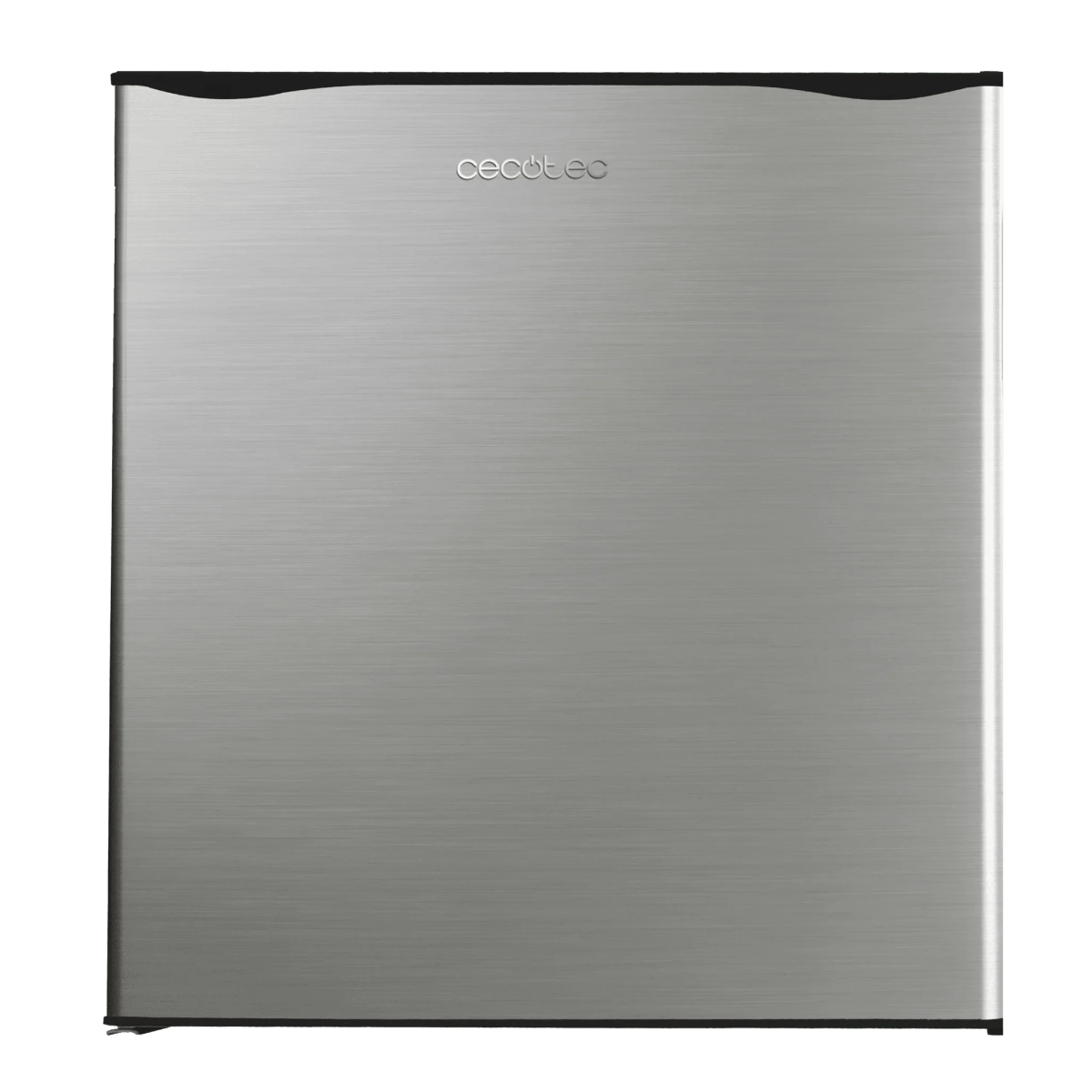 Mini Frigorífico Inox GrandCooler 20000 SilentCompress 46L con Congelador Puerta Reversible y Clase Energética E de Cecotec