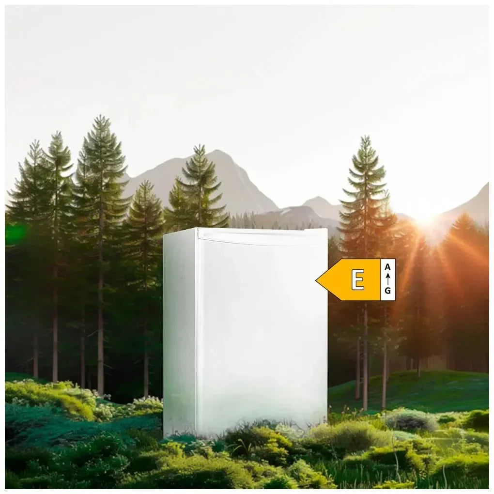 Mini Frigorífico 90L Blanco, Compacto y Eficiente con Puerta Reversible de Cecotec