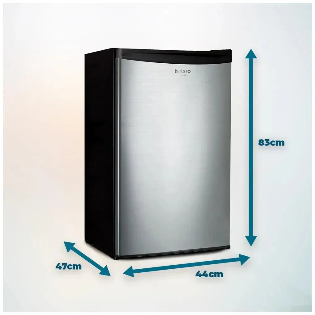 Mini Frigorífico Inox 90L: Eficiencia, Diseño Compacto y Puerta Reversible de Cecotec