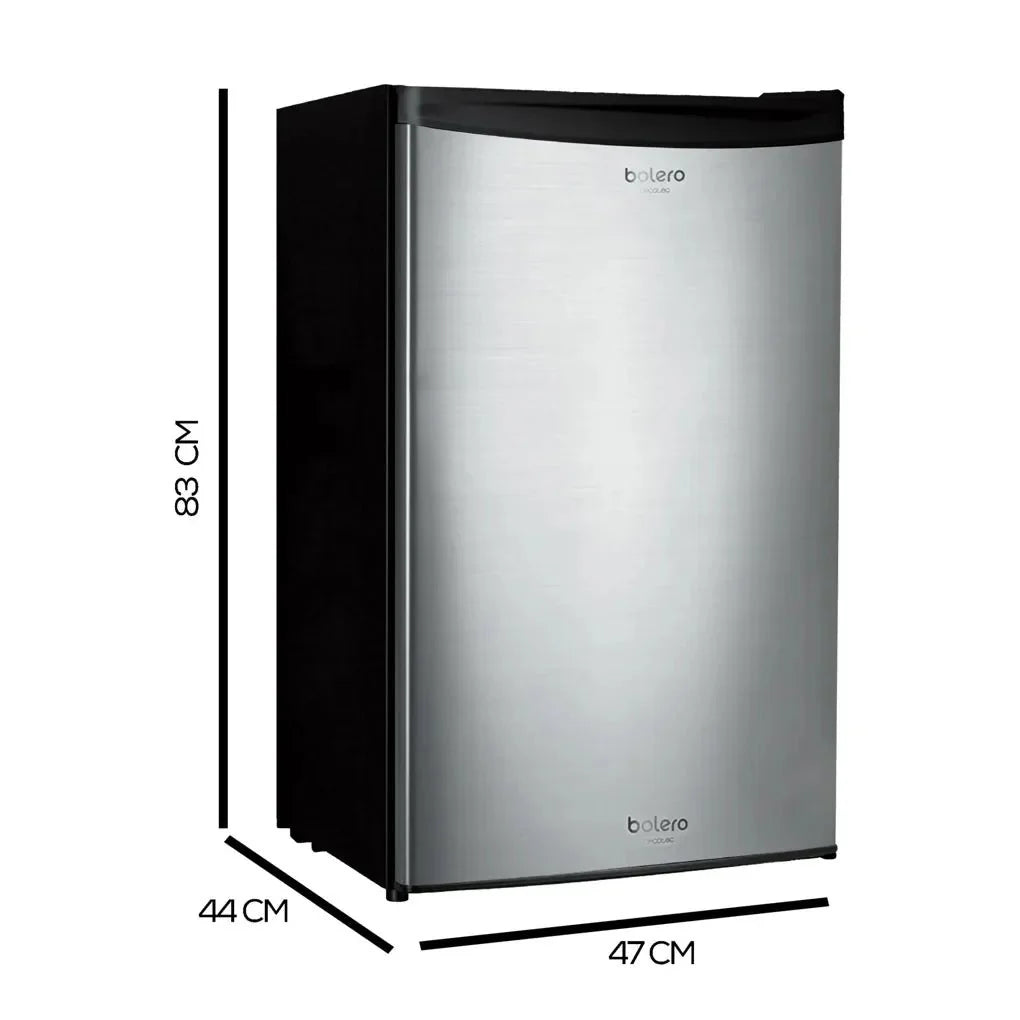 Mini Frigorífico Inox 90L: Eficiencia, Diseño Compacto y Puerta Reversible de Cecotec