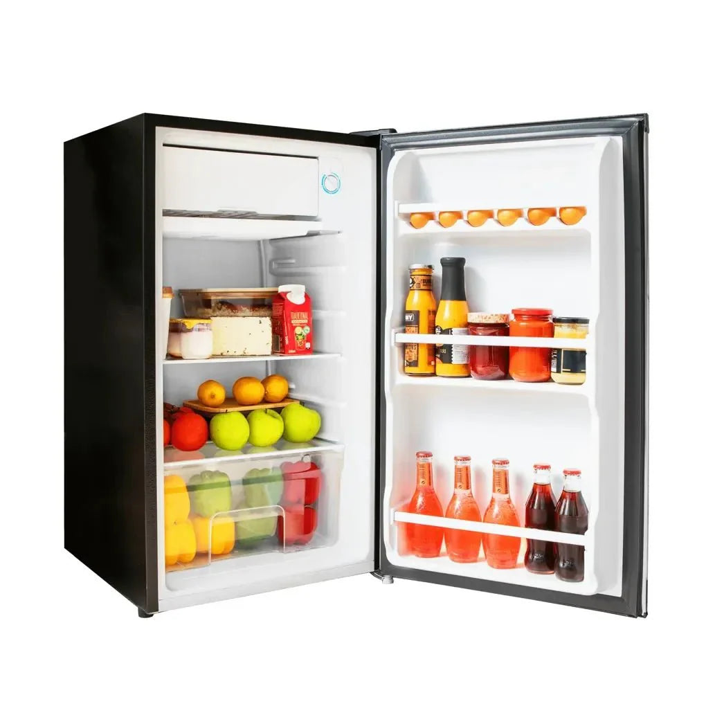 Mini Frigorífico Inox 90L: Eficiencia, Diseño Compacto y Puerta Reversible de Cecotec
