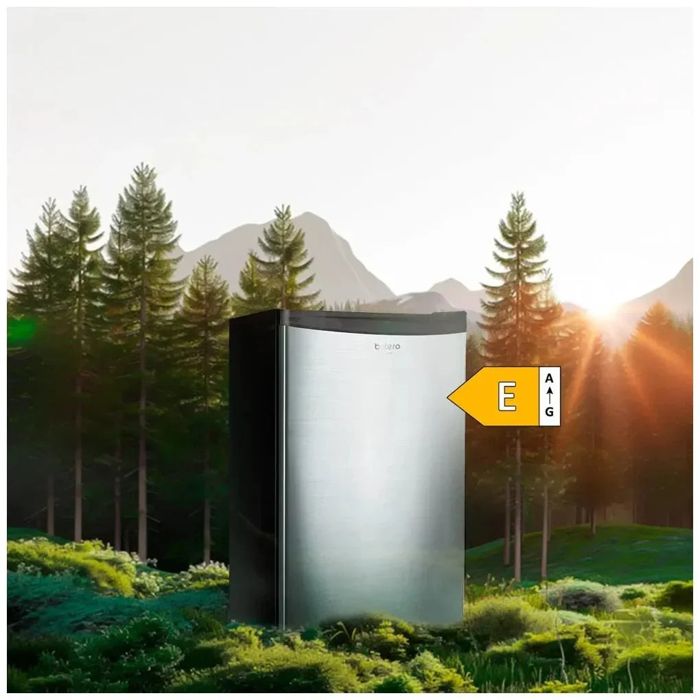 Mini Frigorífico Inox 90L: Eficiencia, Diseño Compacto y Puerta Reversible de Cecotec
