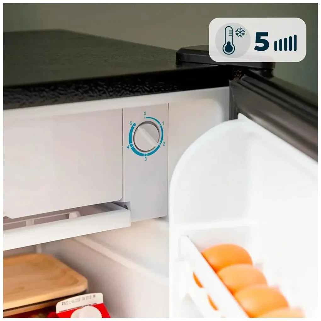 Mini Frigorífico Inox 90L: Eficiencia, Diseño Compacto y Puerta Reversible de Cecotec