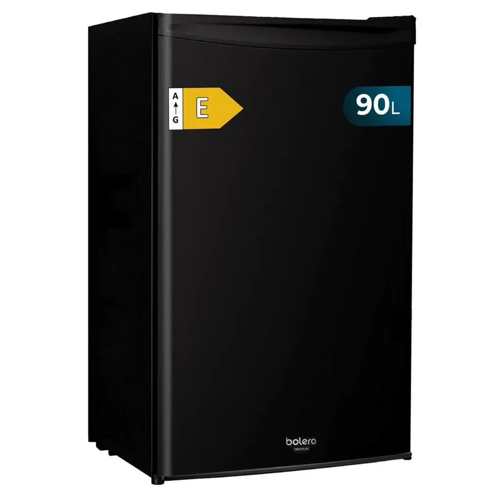 Mini Frigorífico Negro 90L: Eficiencia, Diseño Compacto y Puerta Reversible de Cecotec