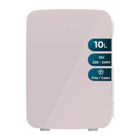 Mini Frigorífico Portátil 10L Rosa: Enfría y Calienta para Viajes y Hogar de Cecotec