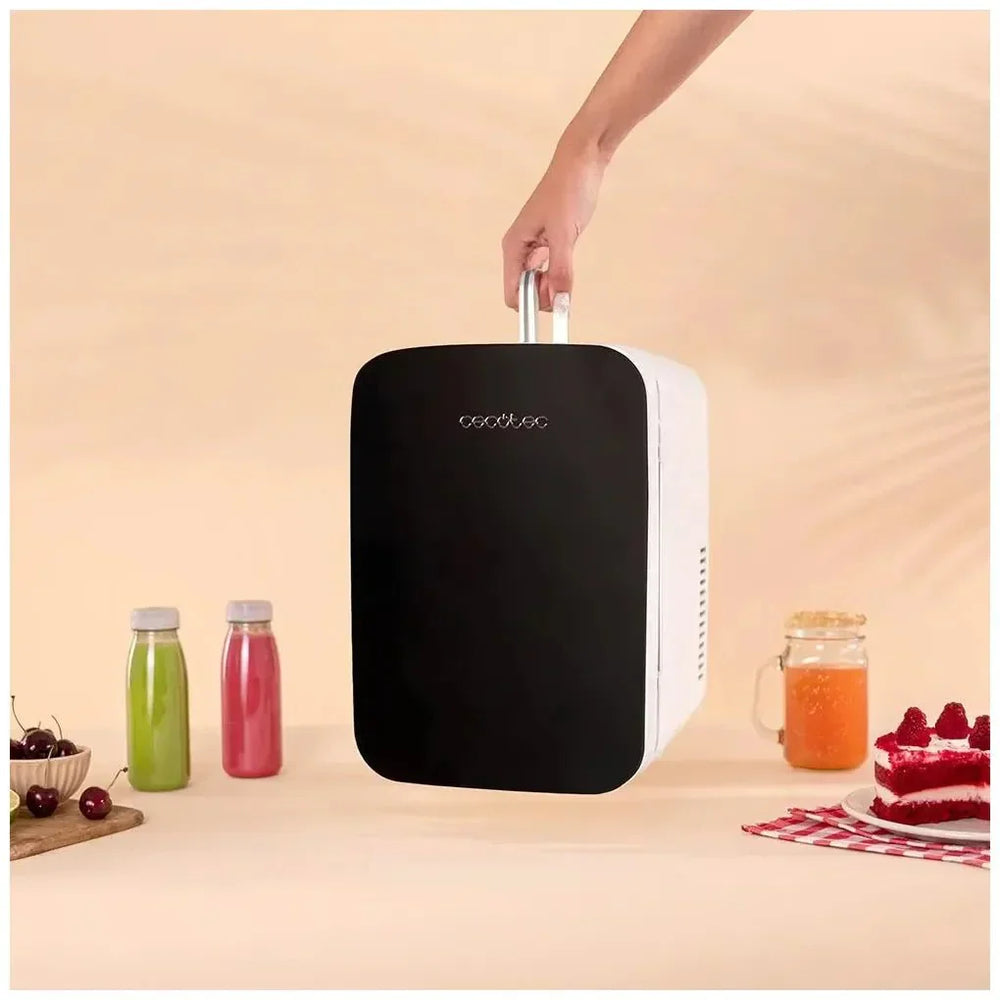 Mini Frigorífico Portátil 10L: Enfriamiento y Calentamiento para Viajes y Hogar de Cecotec