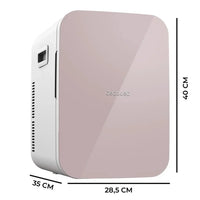 Mini Frigorífico Portátil 20L Rosa: Enfría y Calienta para Viajes y Hogar de Cecotec