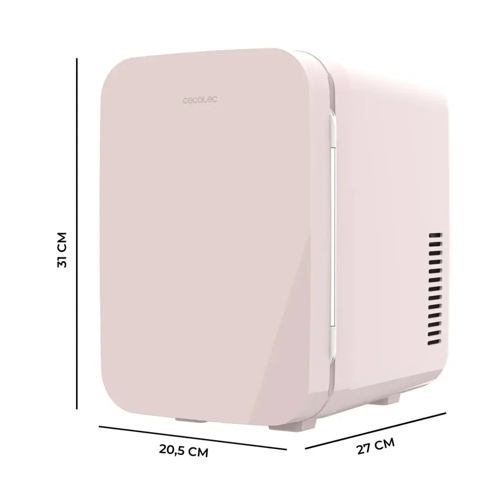 Mini Frigorífico Portátil 6L Rosa: Enfría y Calienta para Hogar y Viajes de Cecotec