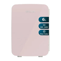 Mini Frigorífico Portátil 6L Rosa: Enfría y Calienta para Hogar y Viajes de Cecotec