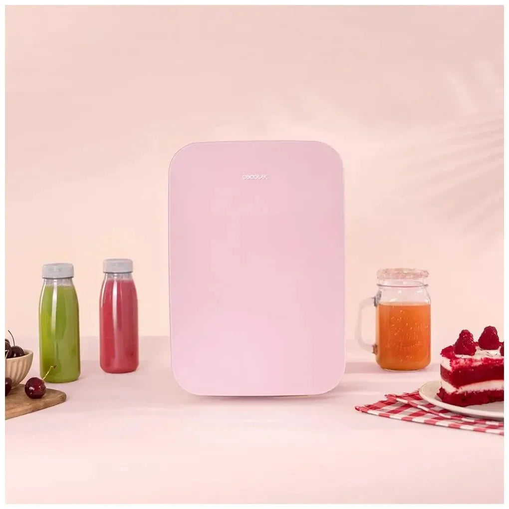 Mini Frigorífico Portátil 6L Rosa: Enfría y Calienta para Hogar y Viajes de Cecotec