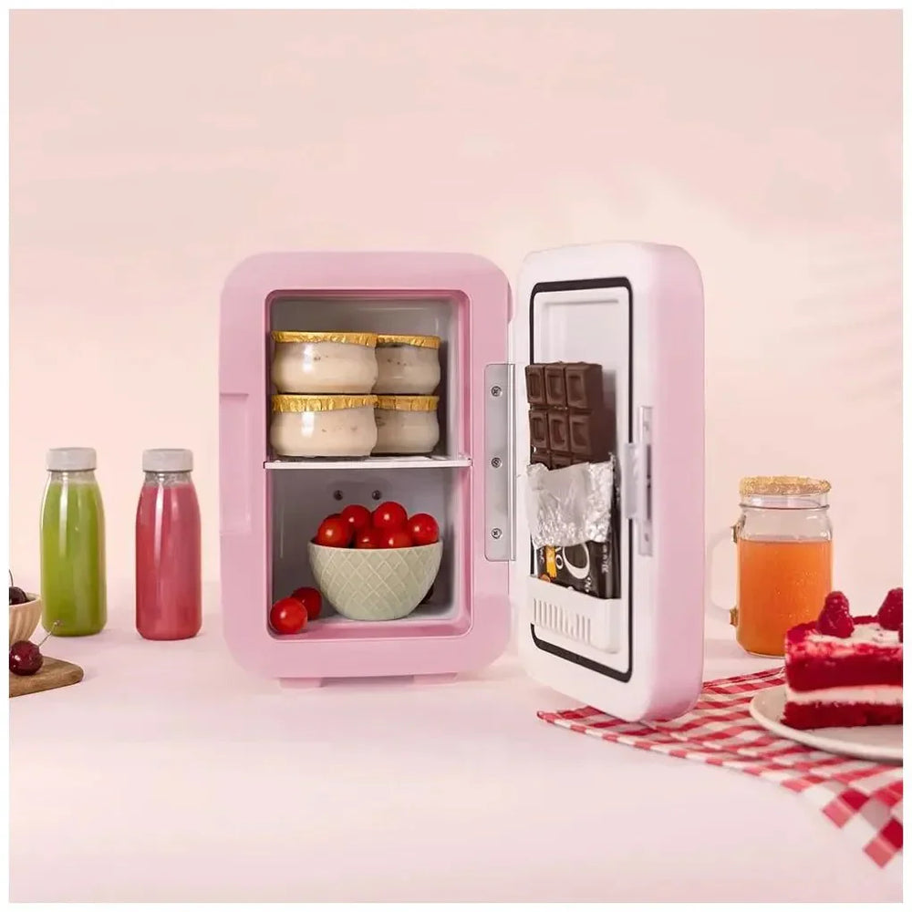 Mini Frigorífico Portátil 6L Rosa: Enfría y Calienta para Hogar y Viajes de Cecotec