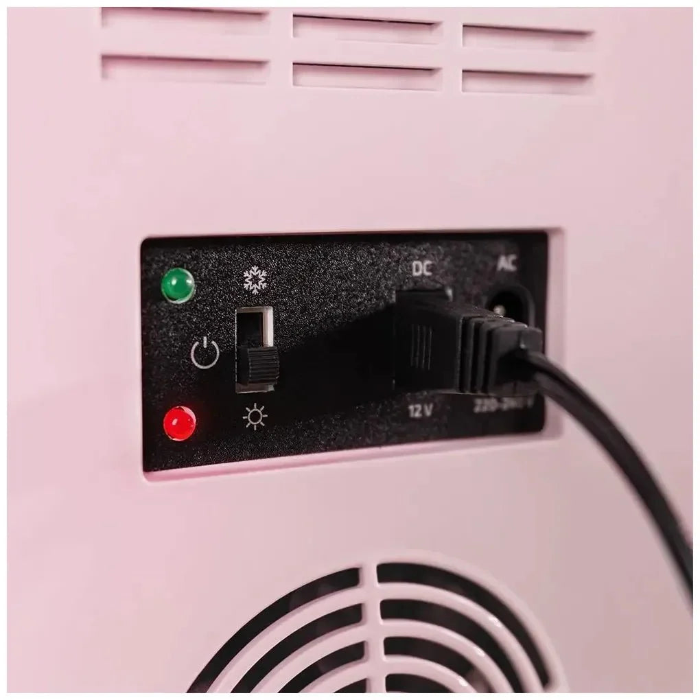 Mini Frigorífico Portátil 6L Rosa: Enfría y Calienta para Hogar y Viajes de Cecotec
