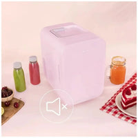 Mini Frigorífico Portátil 6L Rosa: Enfría y Calienta para Hogar y Viajes de Cecotec