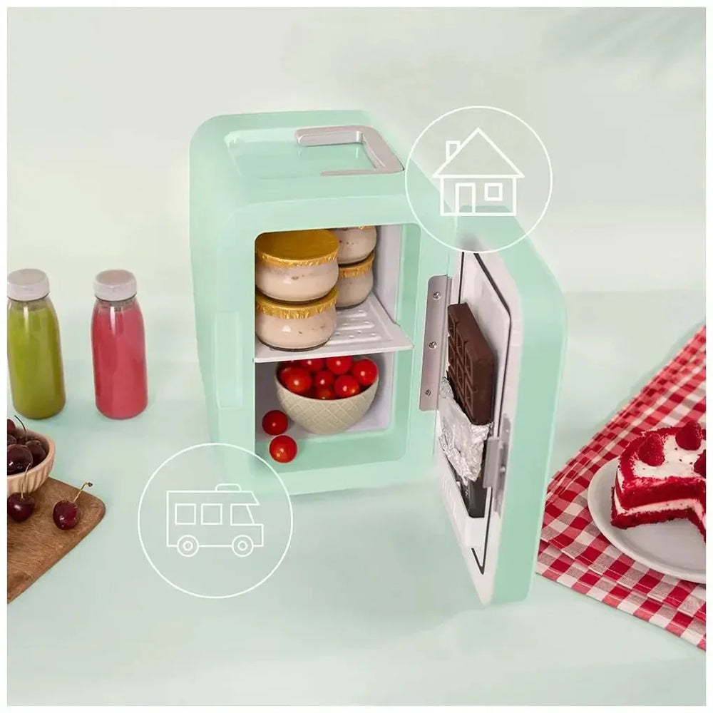 Mini Frigorífico Portátil 6L: Enfría y Calienta, Ideal para Viajes y Hogar de Cecotec