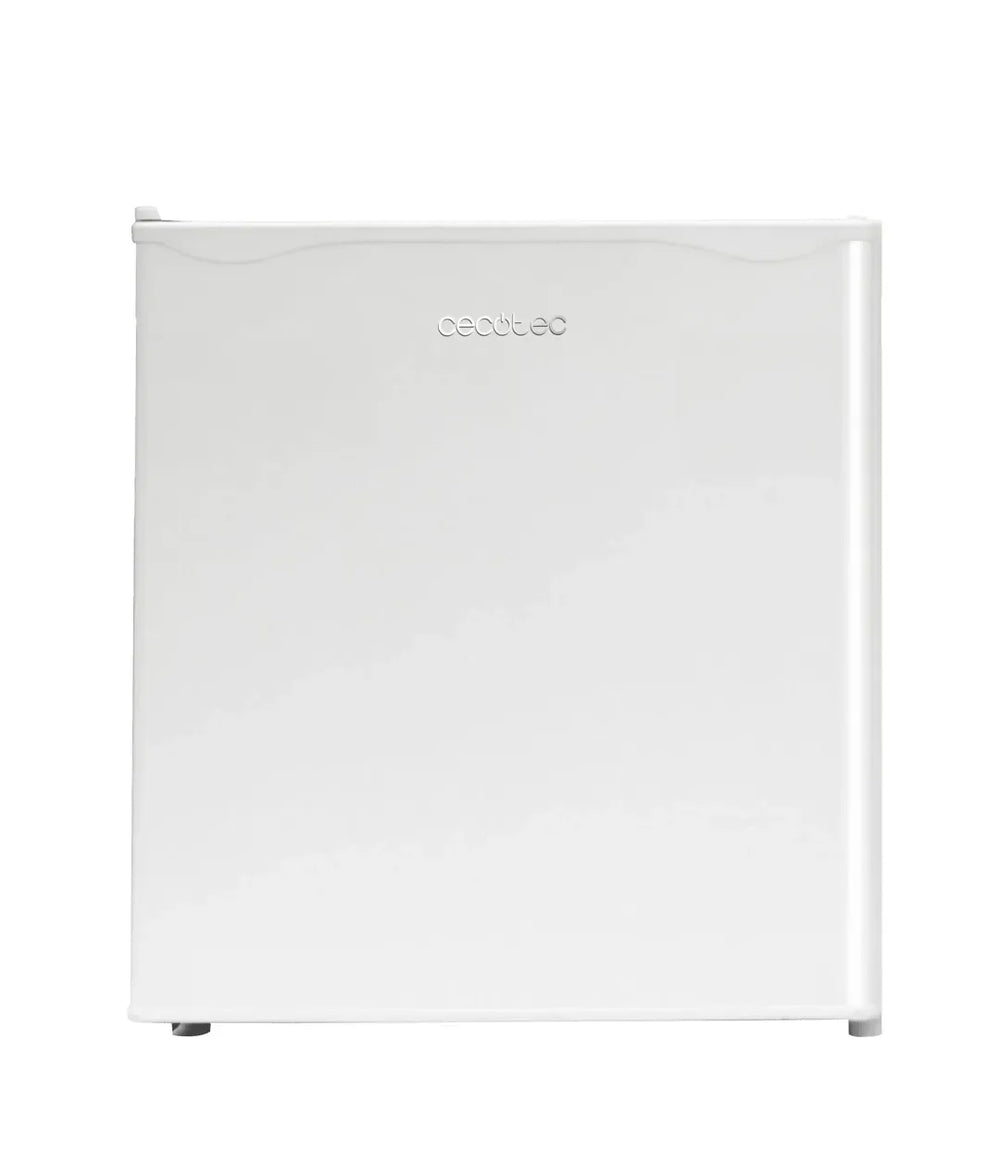 Mini Frigorífico Blanco 46L con Congelador y Puerta Reversible, Eficiencia Energética E de Cecotec