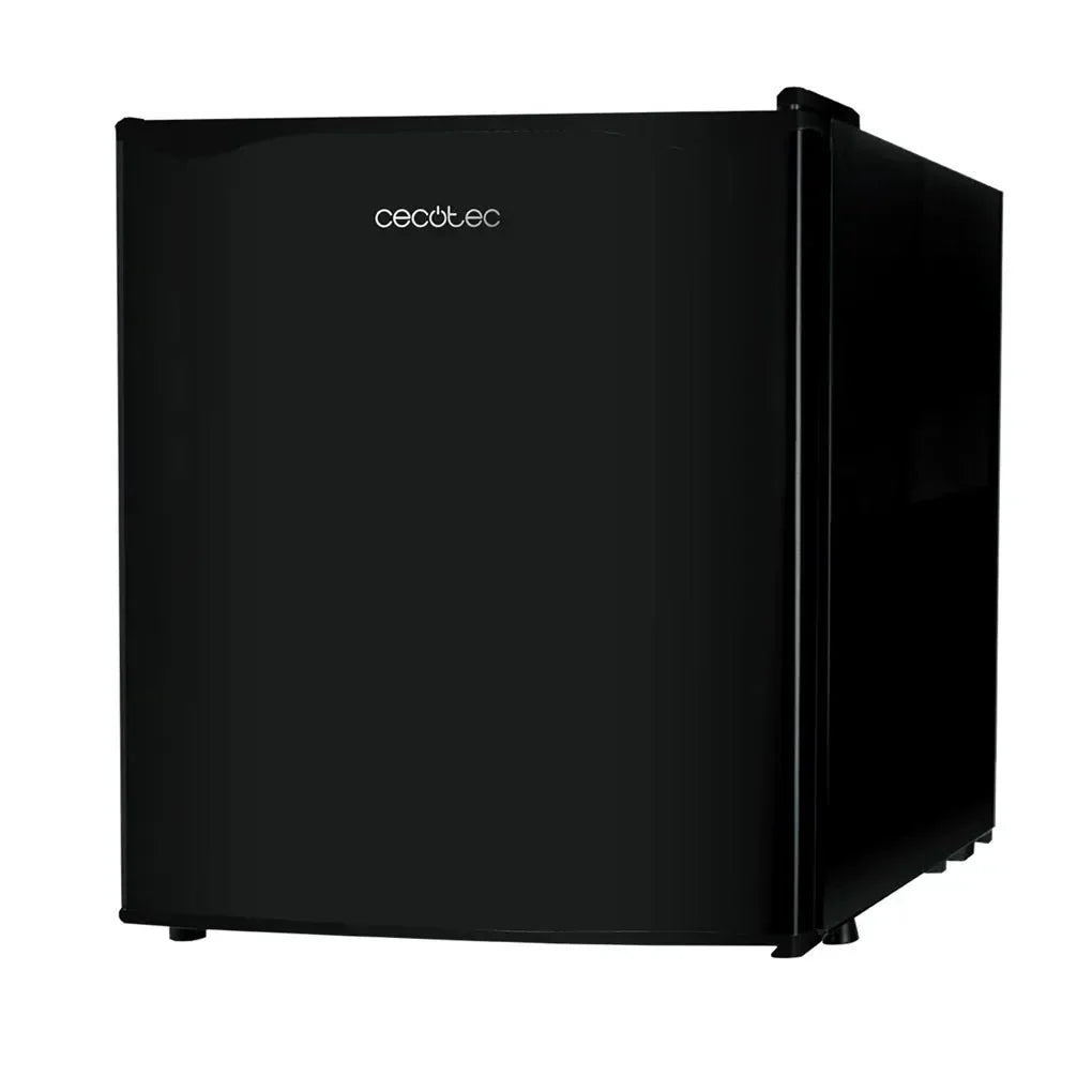Mini Frigorífico Negro 46L con Congelador y Puerta Reversible, Clase Energética E de Cecotec