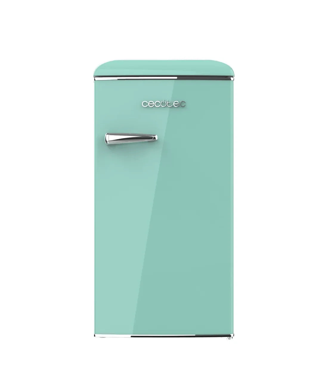 Mini Frigorífico Retro Verde 95L con Icebox y Clase Energética E de Cecotec