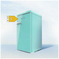 Mini Frigorífico Retro Verde 95L con Icebox y Clase Energética E de Cecotec