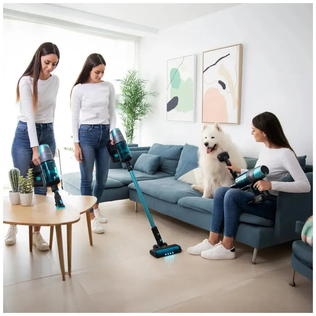 Aspirador Vertical 4 en 1: Potencia, Succión y Autonomía para Mascotas de Cecotec