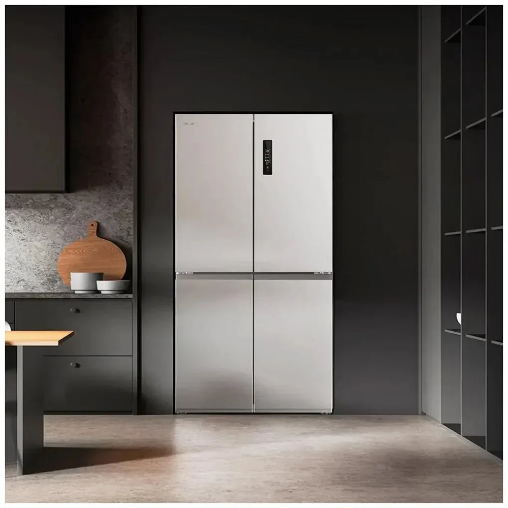 Frigorífico 4 Puertas Inoxidable 601L NoFrost con Motor Inverter y Función ECO de Cecotec