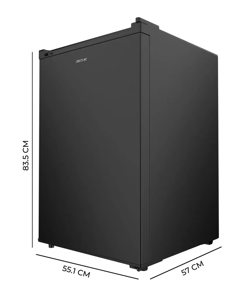 Mini Frigorífico Negro 133L: Eficiencia, Estilo y Funcionalidad Compacta de Cecotec