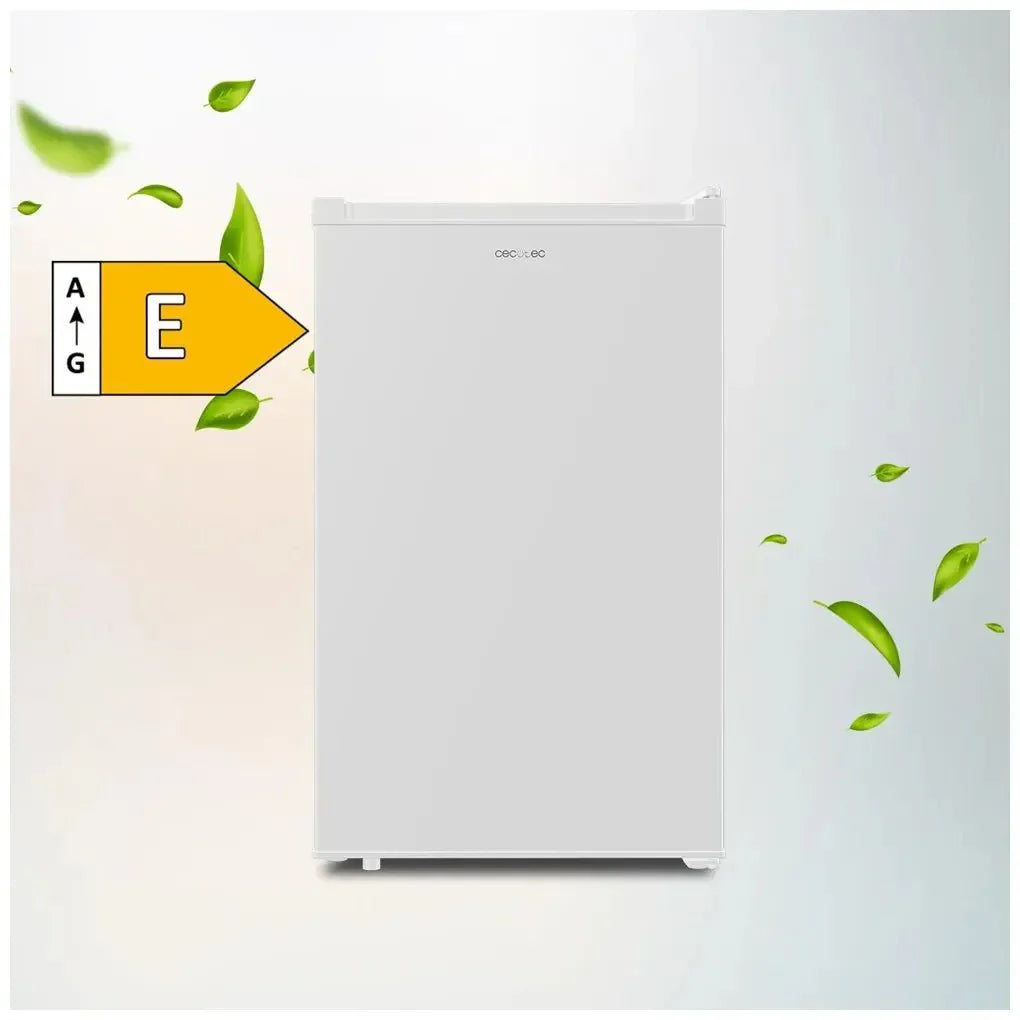 Congelador Vertical Sobremesa 87L Blanco, Compacto y Eficiente Energéticamente de Cecotec
