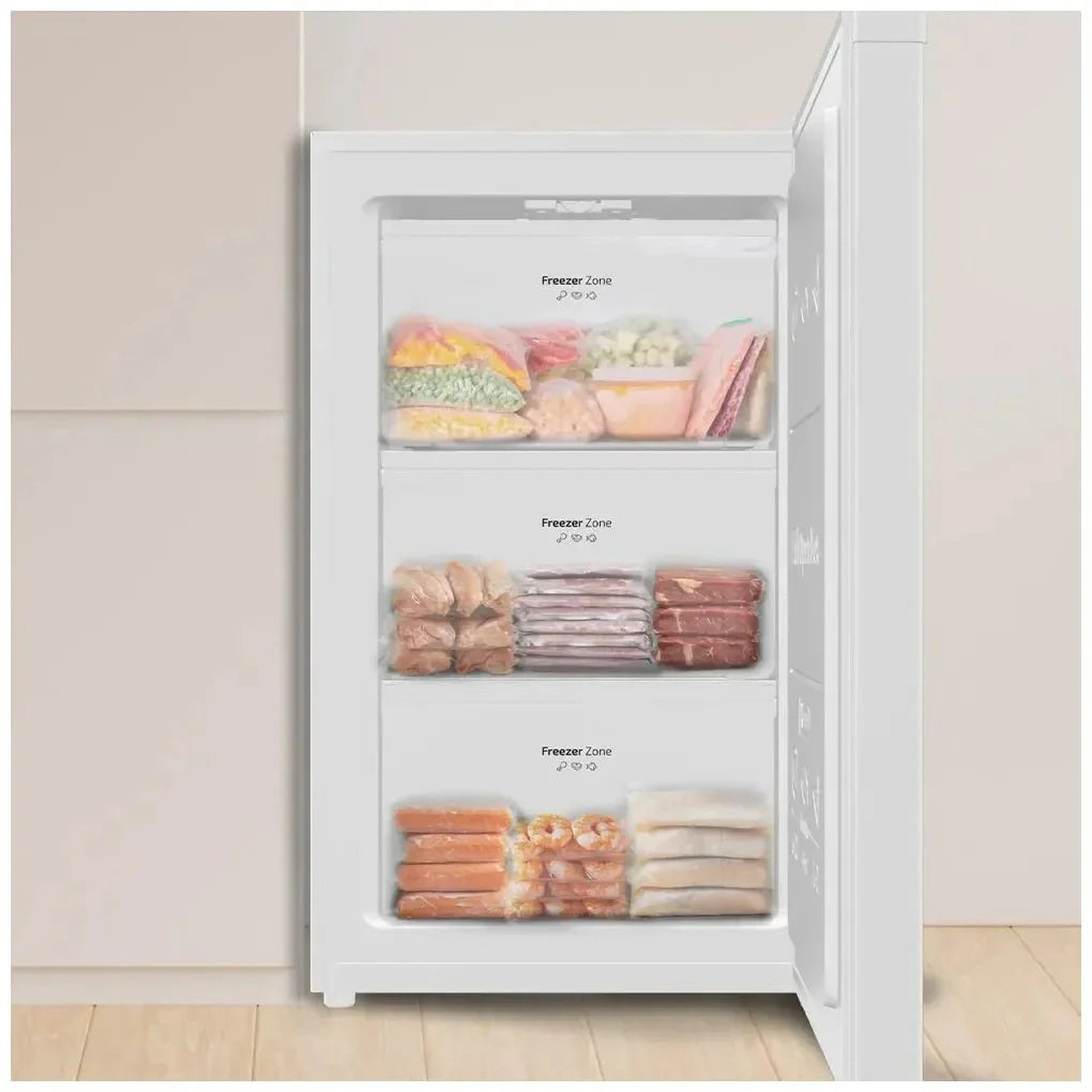 Congelador Vertical Sobremesa 87L Blanco, Compacto y Eficiente Energéticamente de Cecotec