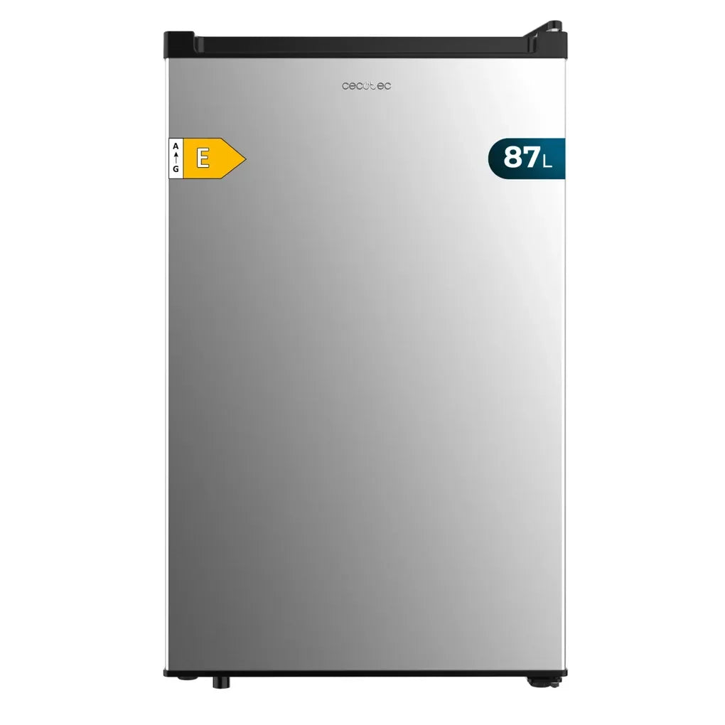 Congelador Vertical Sobremesa Inox 87L, Compacto y Eficiente Energéticamente de Cecotec