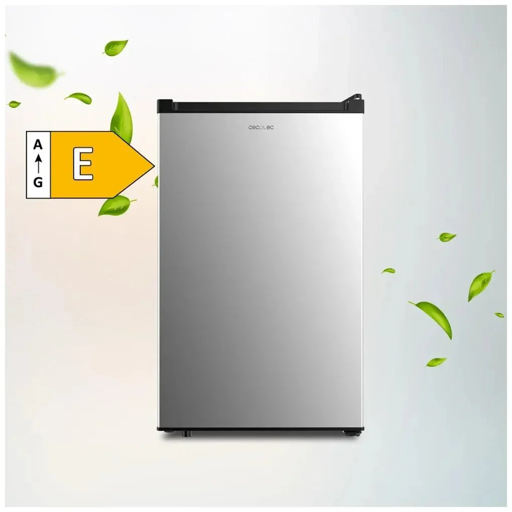 Congelador Vertical Sobremesa Inox 87L, Compacto y Eficiente Energéticamente de Cecotec