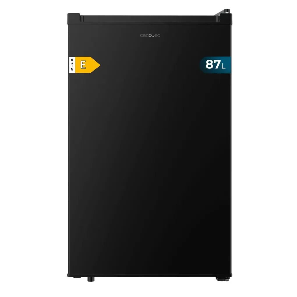 Congelador Vertical Sobremesa 87L Negro, Compacto y Eficiente Energéticamente de Cecotec