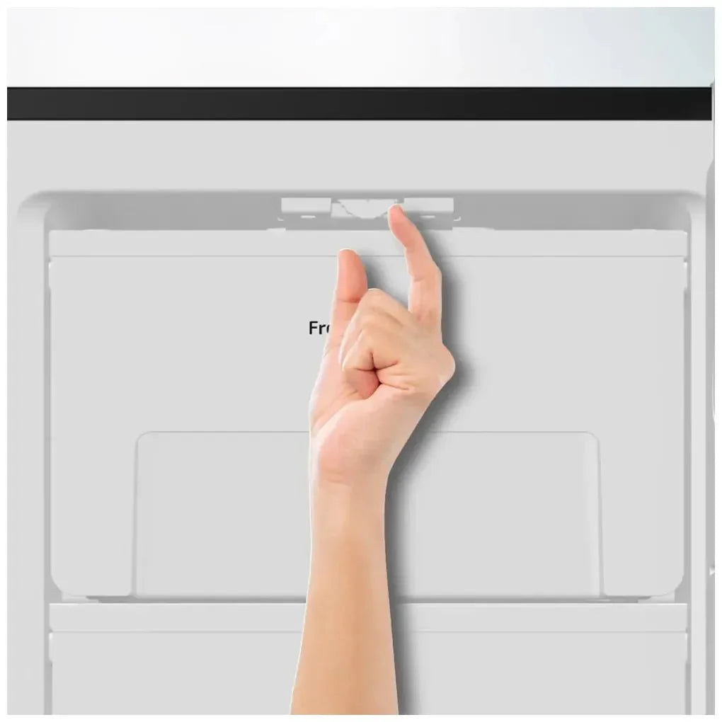 Congelador Vertical Sobremesa 87L Negro, Compacto y Eficiente Energéticamente de Cecotec
