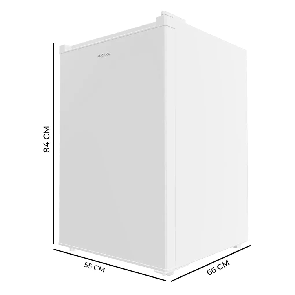 Congelador Vertical Sobremesa 97L, Eficiencia Energética E, Diseño Compacto y Versátil de Cecotec
