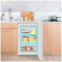 Congelador Vertical Sobremesa 97L, Eficiencia Energética E, Diseño Compacto y Versátil de Cecotec