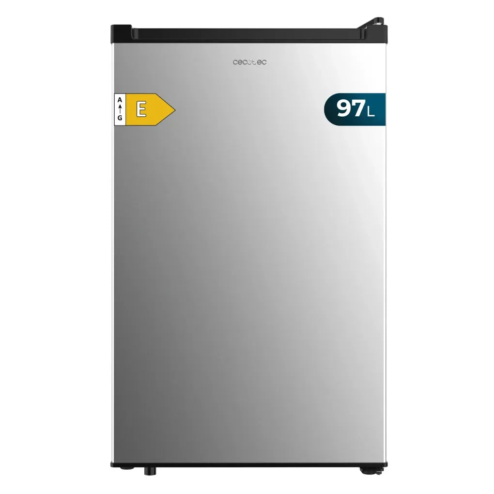 Congelador Vertical Sobremesa Inox 97L, Compacto y Eficiente Energéticamente de Cecotec