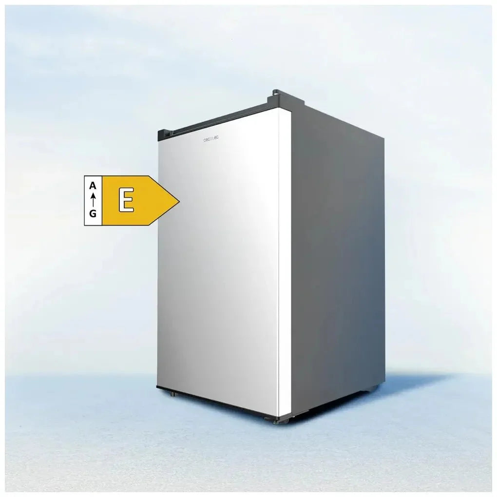 Congelador Vertical Sobremesa Inox 97L, Compacto y Eficiente Energéticamente de Cecotec