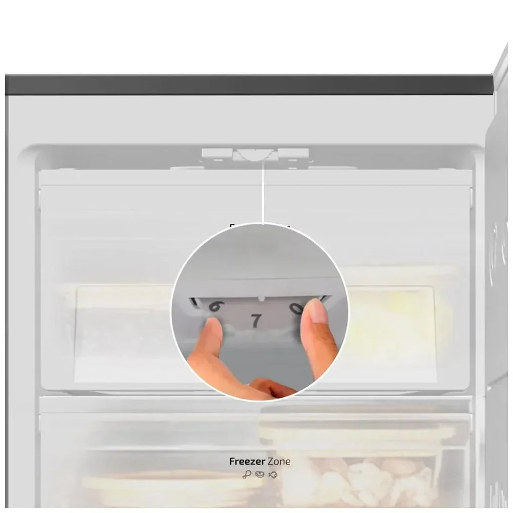 Congelador Vertical Sobremesa Inox 97L, Compacto y Eficiente Energéticamente de Cecotec