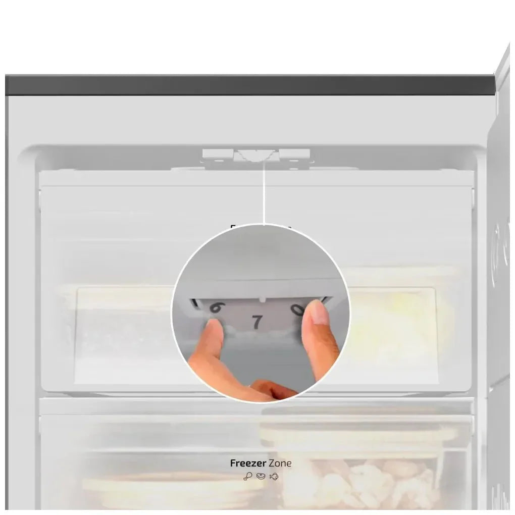 Congelador Vertical Sobremesa Inox 97L, Compacto y Eficiente Energéticamente de Cecotec
