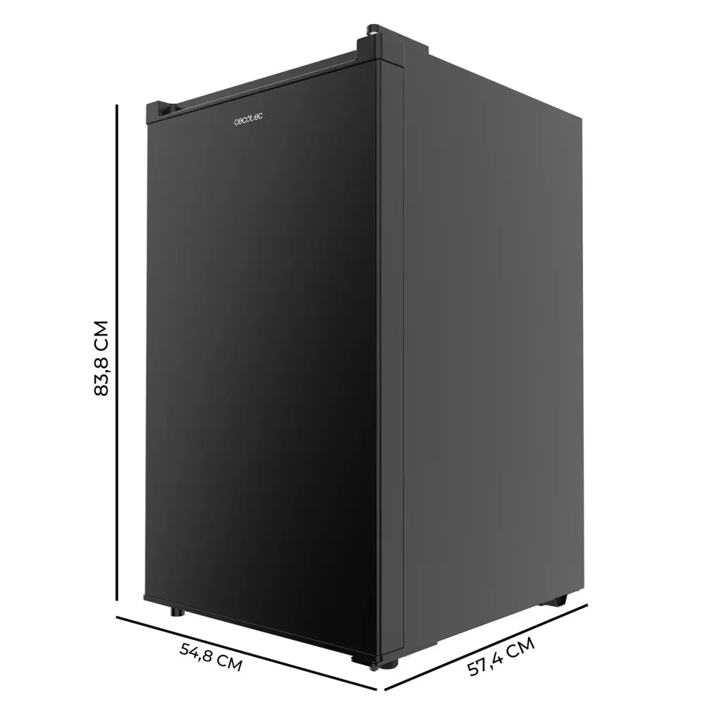 Congelador Vertical Sobremesa 97L Negro, Compacto y Eficiente Energéticamente de Cecotec