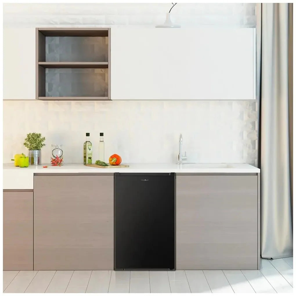 Congelador Vertical Sobremesa 97L Negro, Compacto y Eficiente Energéticamente de Cecotec