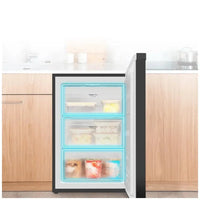 Congelador Vertical Sobremesa 97L Negro, Compacto y Eficiente Energéticamente de Cecotec
